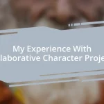 My Experience With Collaborative Character Projects