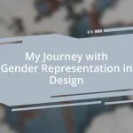 My Journey with Gender Representation in Design